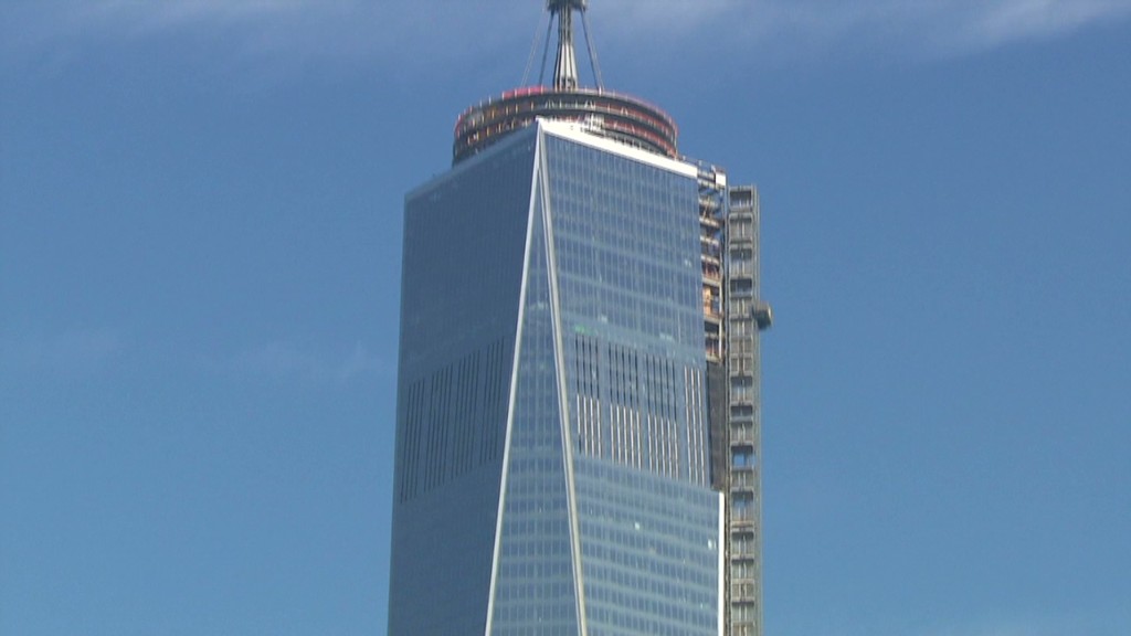 office building windows inside world trade center