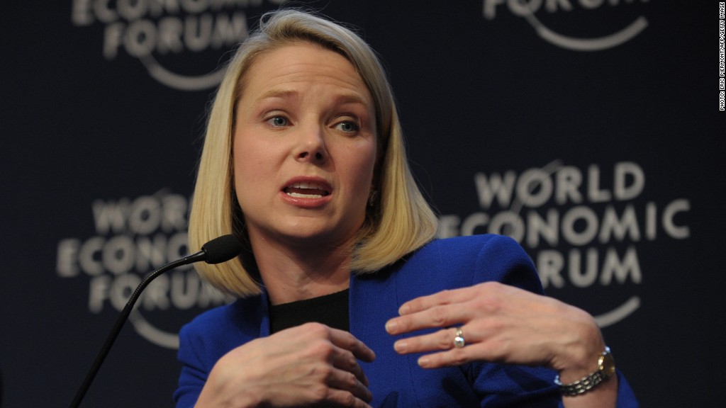 marissa mayer yahoo davos