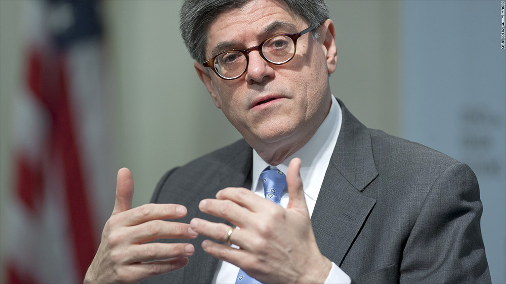 jack lew debt ceiling