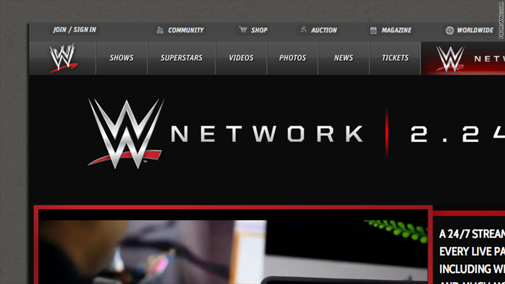 wwe network online tv