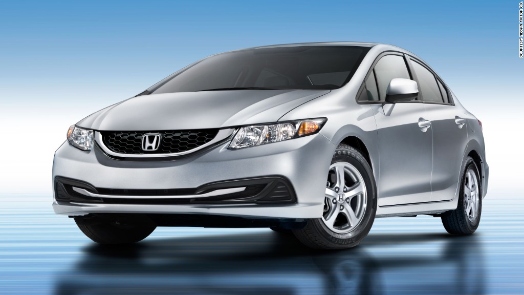 Honda Civic Natural Gas - 12 greenest cars - CNNMoney