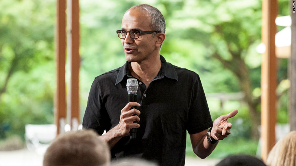 satya nadella microsoft