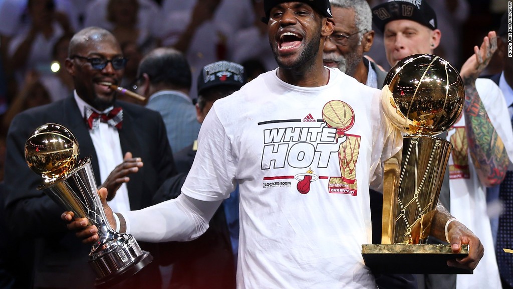 sports salaries lebron james