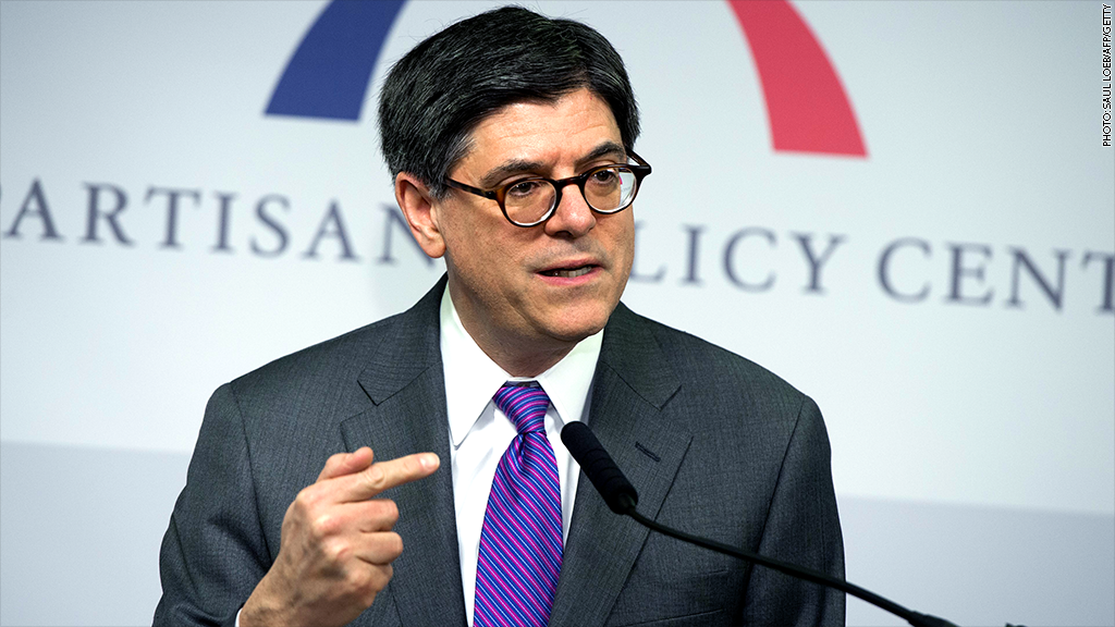 jack lew debt limit statement