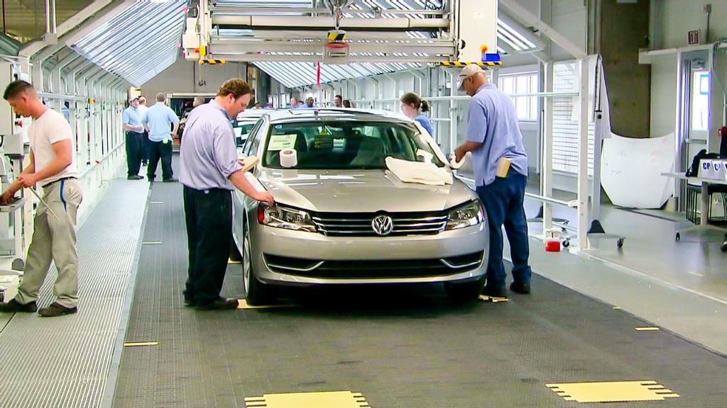 VW's Passat, made in Tennessee