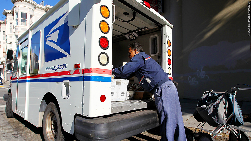 usps mail truck