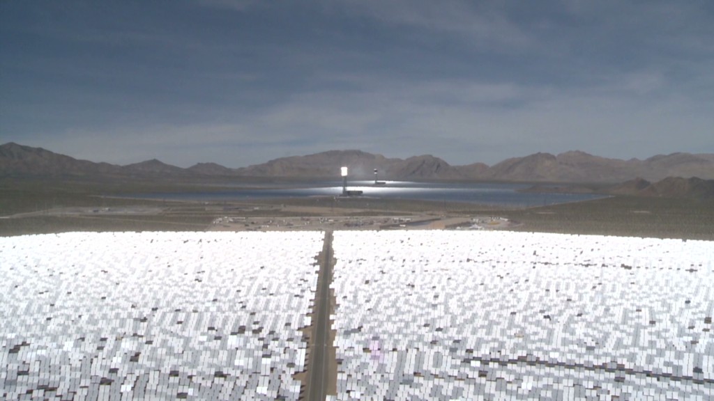 Inside the world's largest solar plant