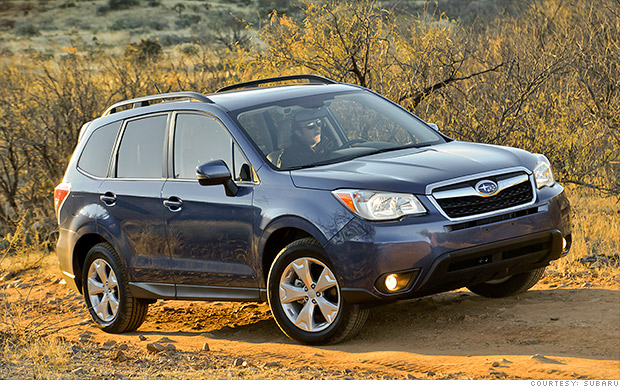 Small SUV Subaru Forester - Tesla Model S: Consumer Reports' Top Pick ...