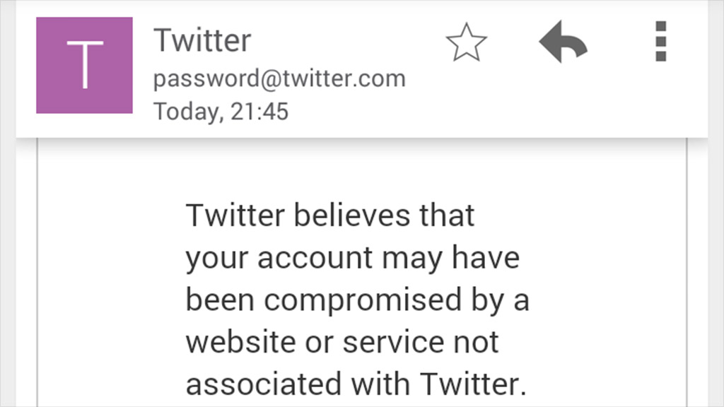 twitter password reset