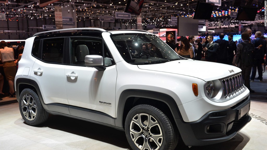 geneva auto show jeep renegade