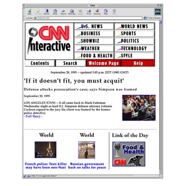 CNN Showbiz News: The Net