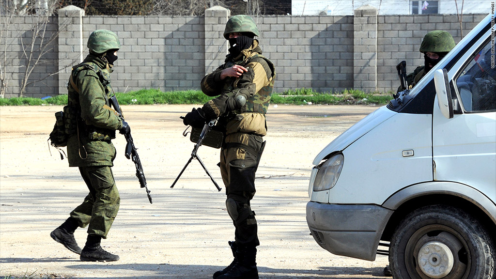 crimea russian soldiers