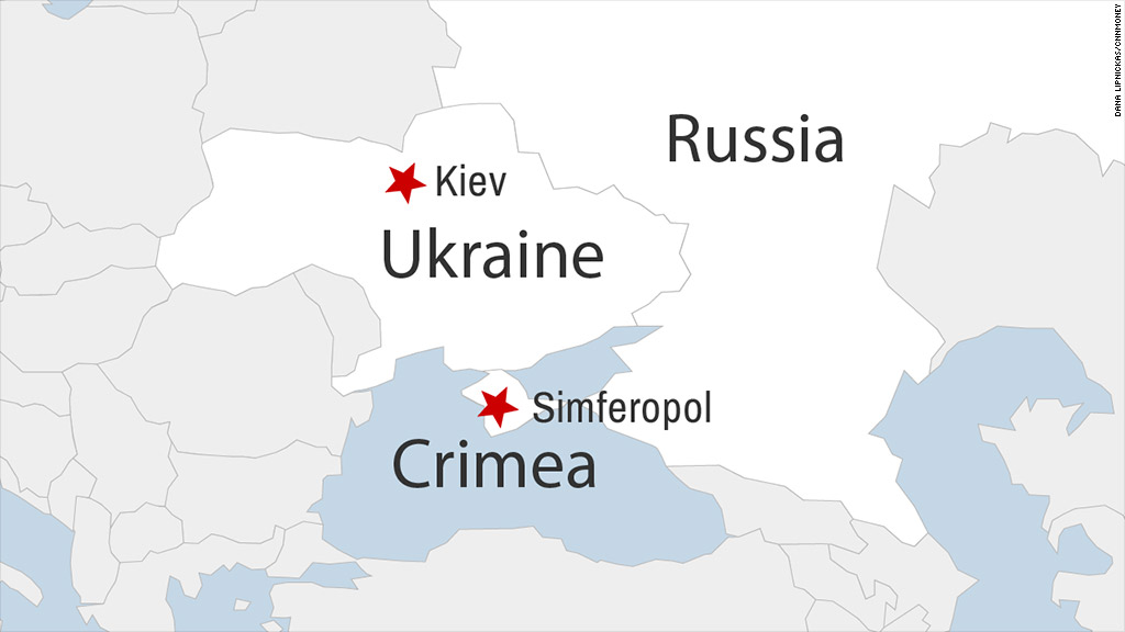 ukraine crimea map