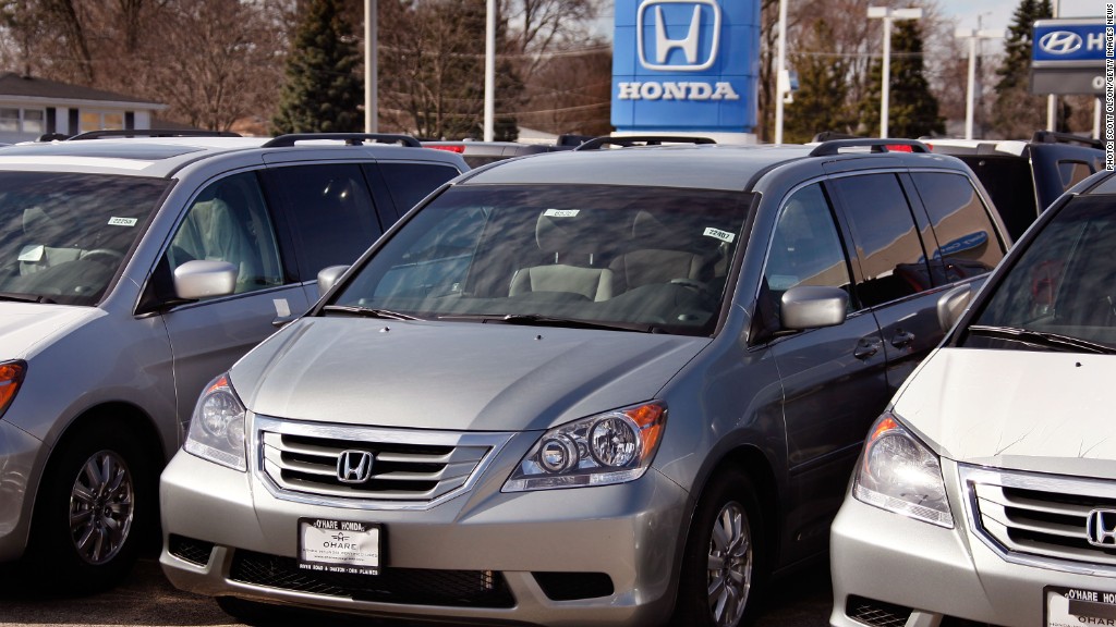 honda odyssey recall