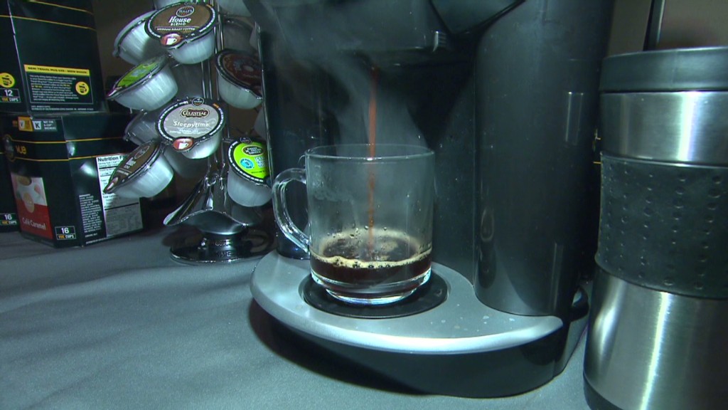 Keurig percolates. Up 50% in 2014 