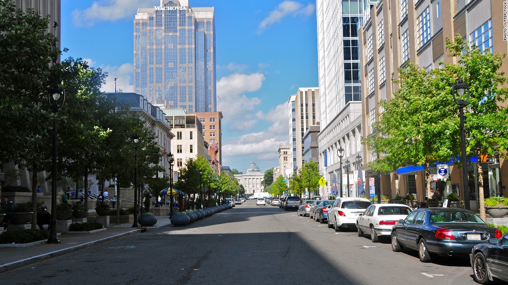 Raleigh Nc 10 Fastest Growing Cities Cnnmoney 