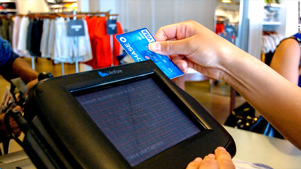 visa credit card swipe