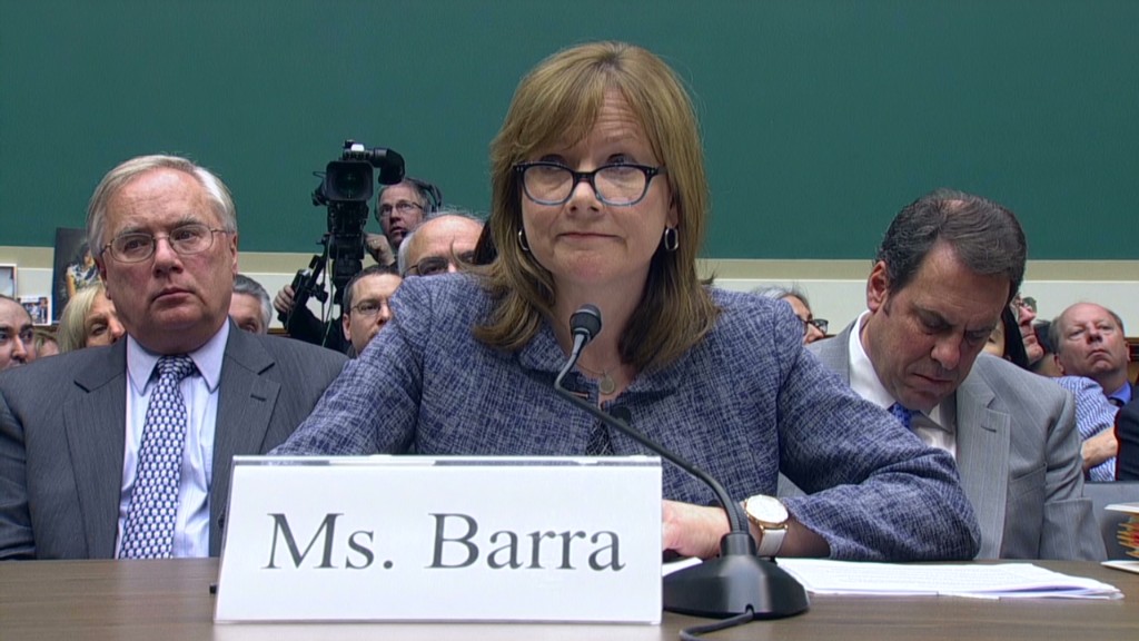 GM CEO's apology under oath in 90 seconds