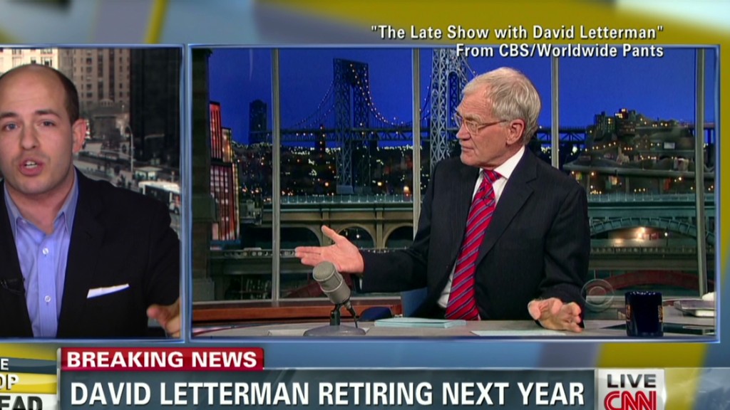 David Letterman: I'm retiring in 2015