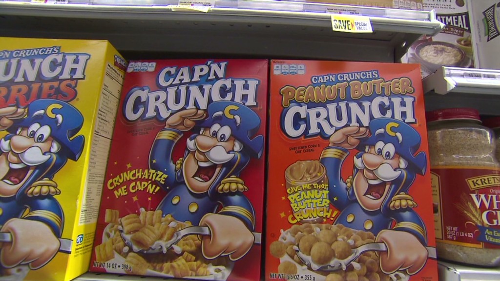 How cereal boxes are wooing kids