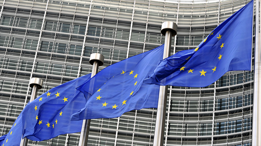 eu flags brussels