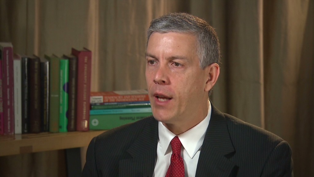 Arne Duncan: Time to rethink NCAA pay