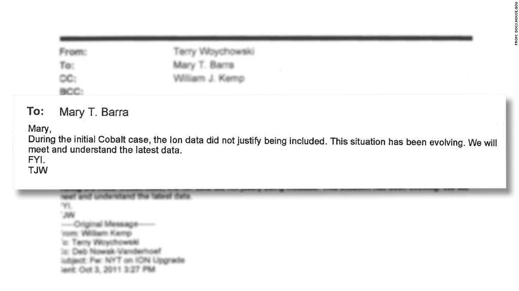 mary barra email 
