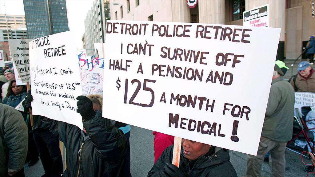 detroit pensions