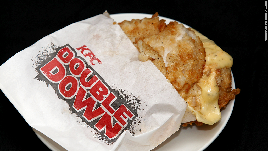 kfc double down returns