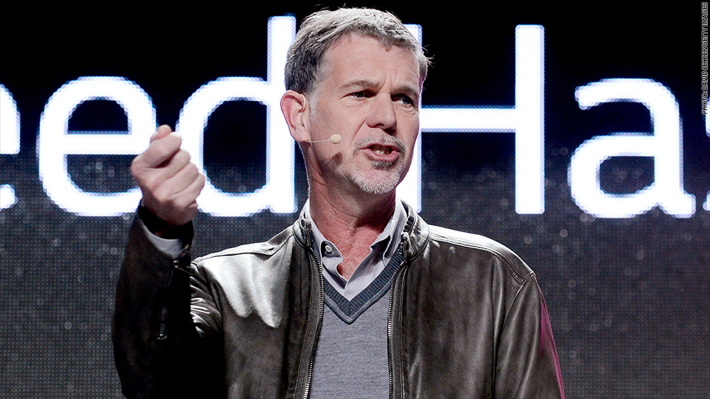 reed hastings earnings