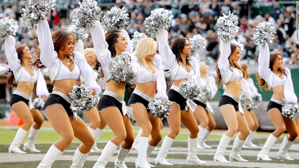 oakland raiders cheerleaders