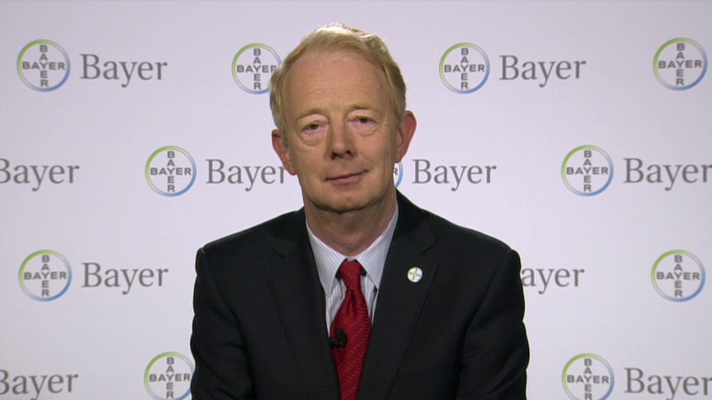 Bayer CEO on pharma mergers