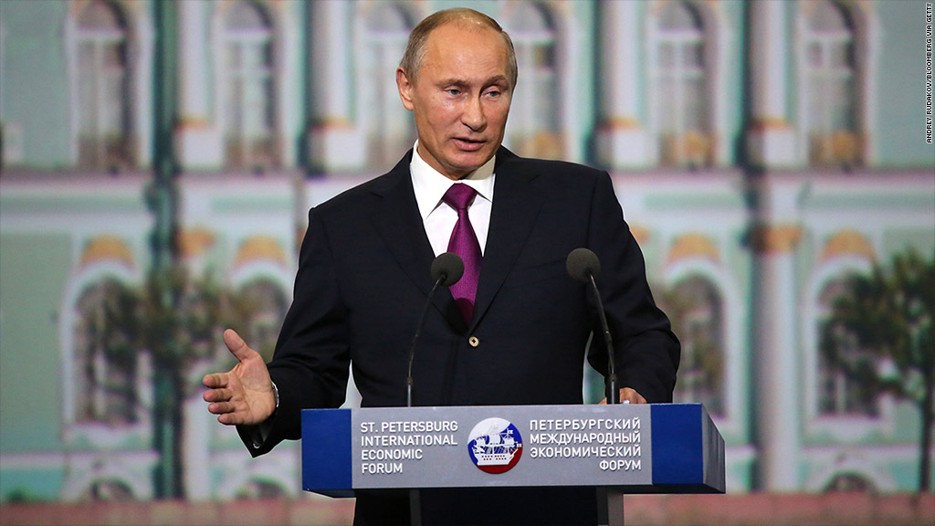 putin st petersburg economic forum