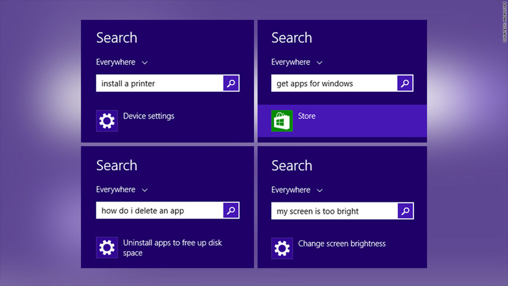 windows 8 search 