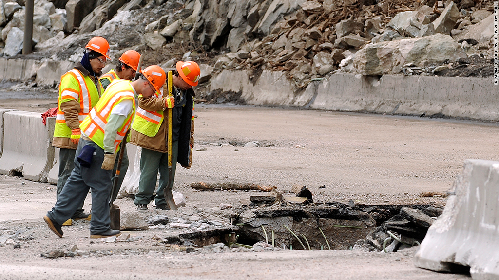 interstate road repair