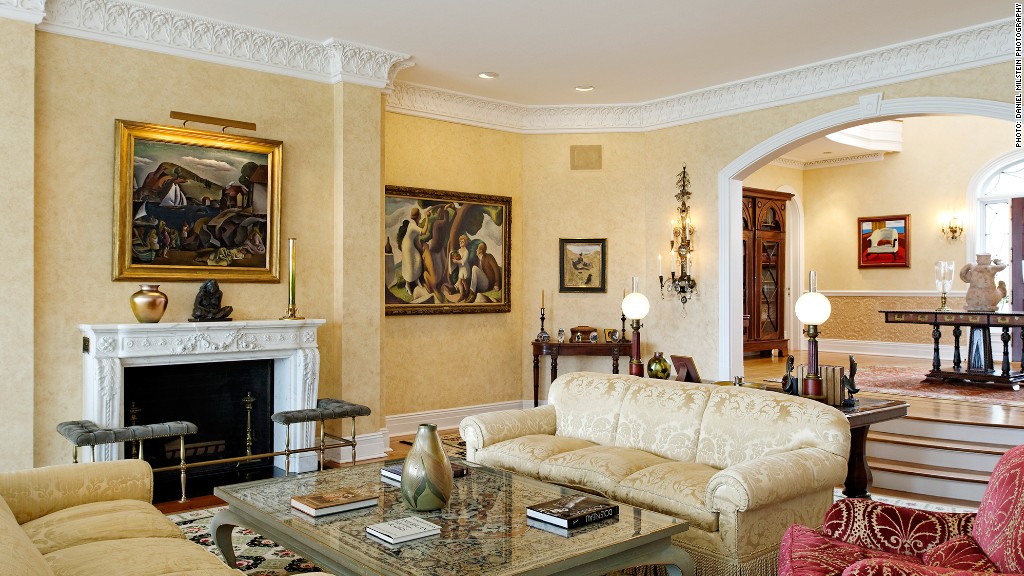 ron howard house living room