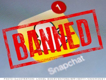 banned china snapchat