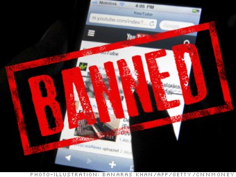 banned china websites