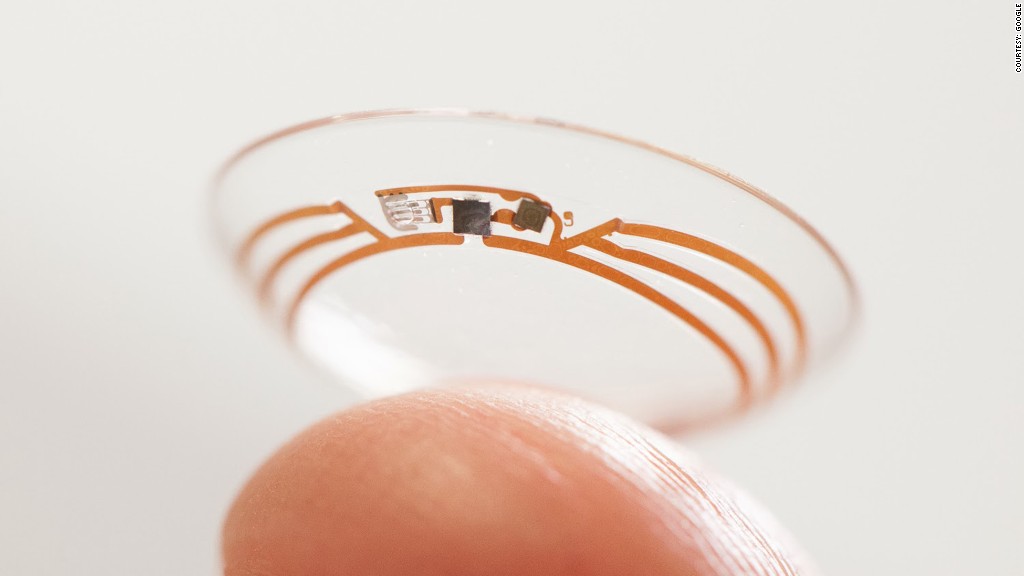 health tech smart contact lense