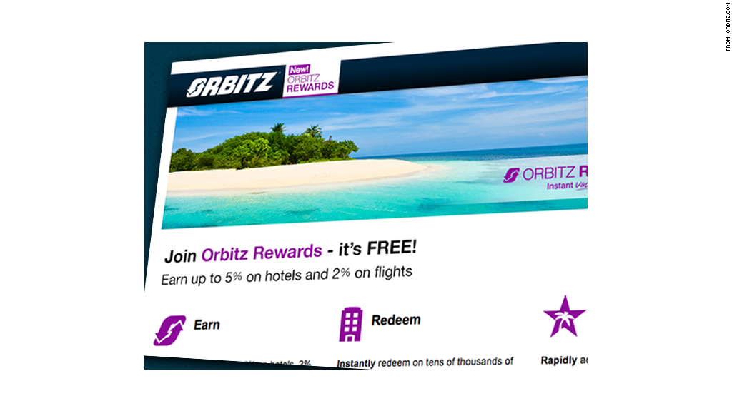 travel rewards orbitz