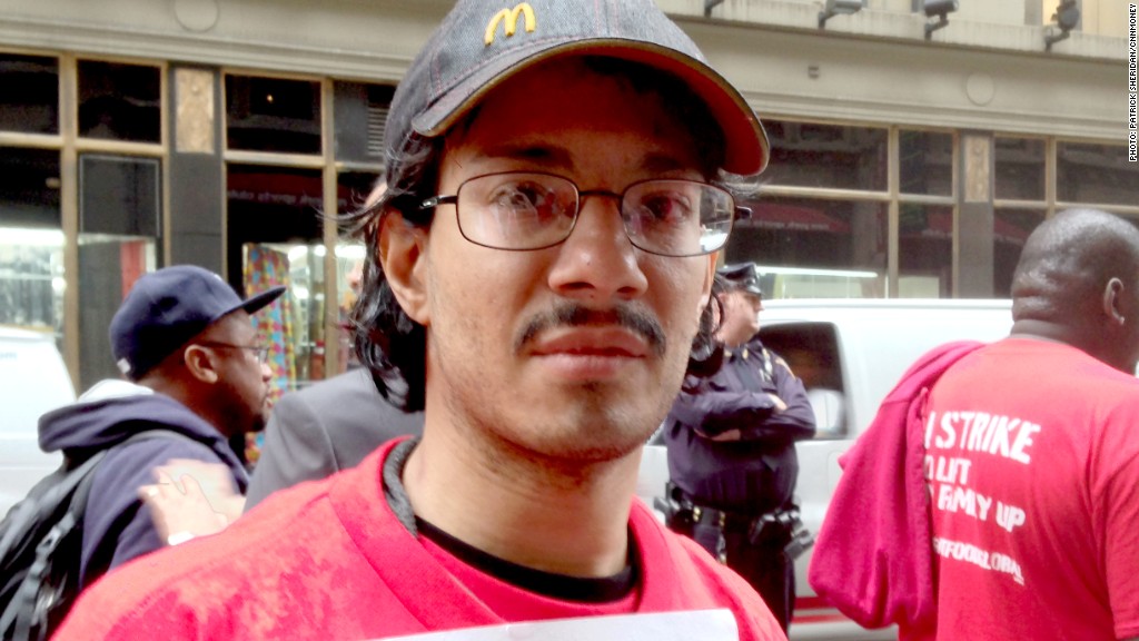 fast food workers anthony roman