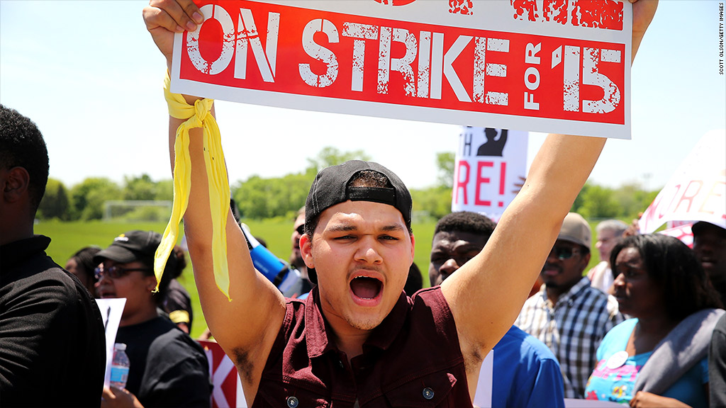 mcdonalds protests