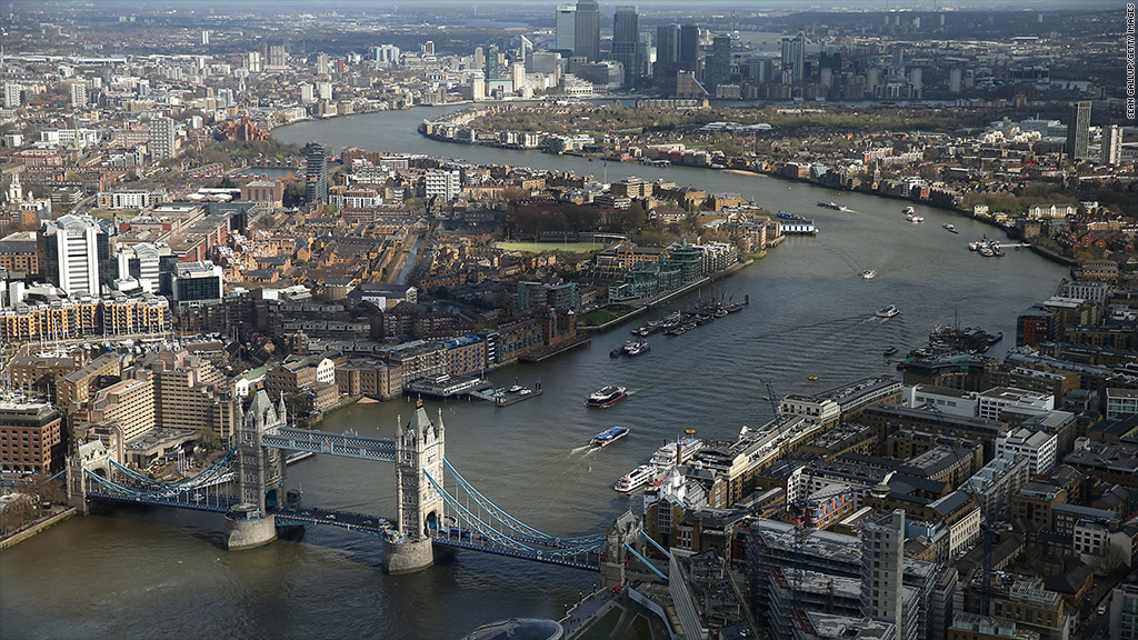 london thames river