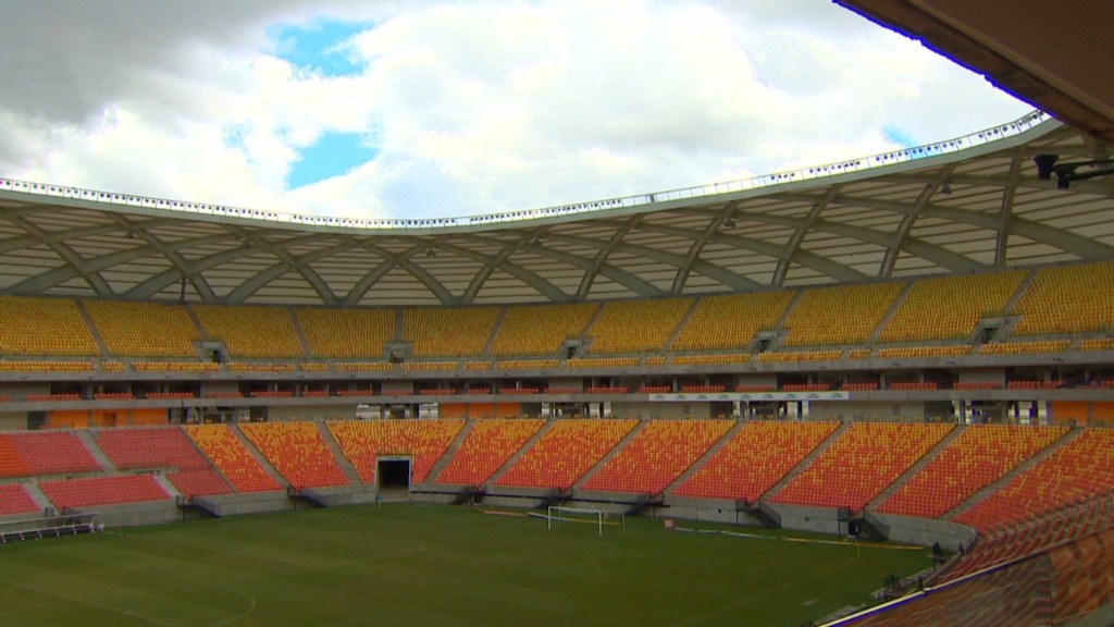 World Cup prep deep in the Amazon