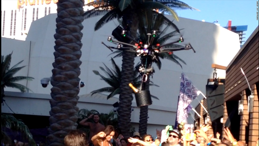 drone champagne