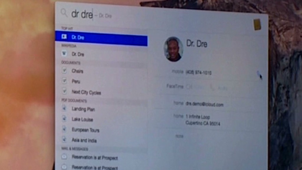 Apple calls its new employee -- Dr. Dre