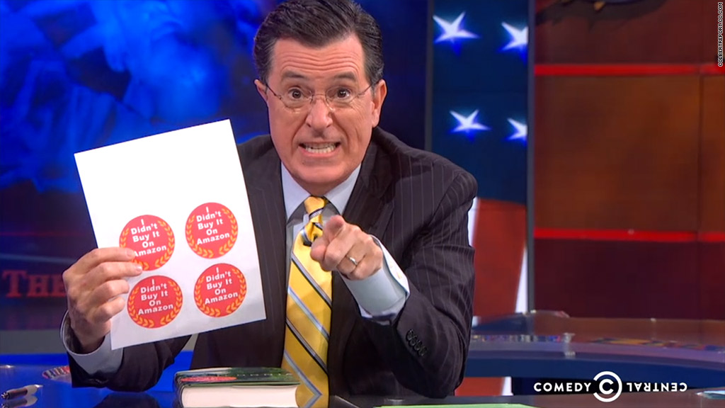 colbert amazon stickers