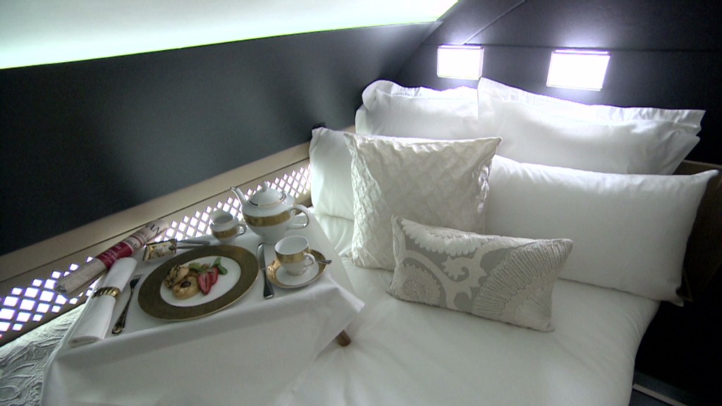 $21,000 plane ride in one-bedroom suite