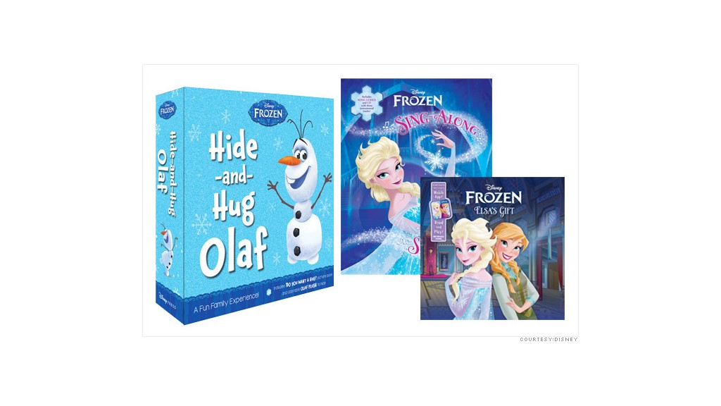 frozen product books games 