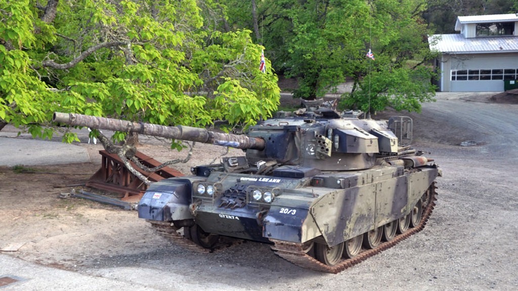 modern centurion tank